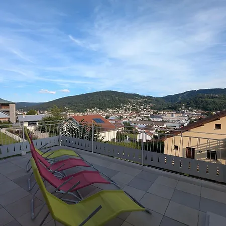 Avec Terrasse, Parking Et Wifi A - Fr-1-589-752 Apartmán Gérardmer